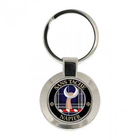 Napier Scottish Clan Crest Key Ring