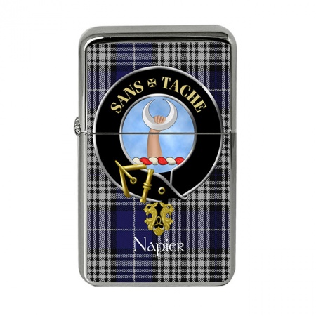 Napier Scottish Clan Crest Flip Top Lighter