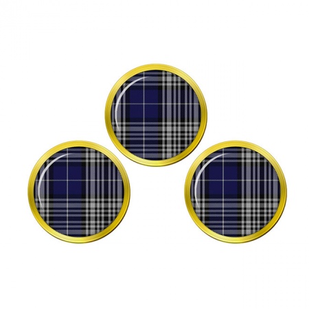 Napier Scottish Tartan Golf Ball Markers
