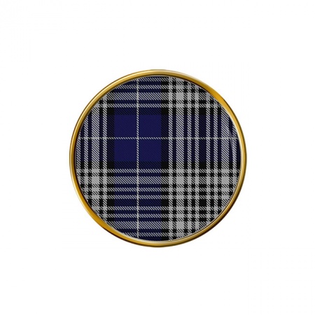 Napier Scottish Tartan Pin Badge