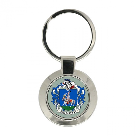 Németh (Hungary) Coat of Arms Key Ring