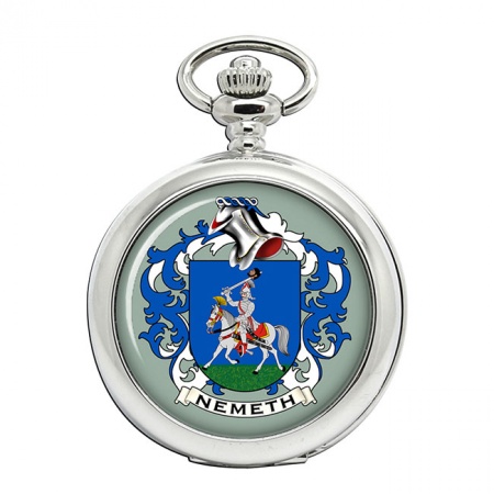 Németh (Hungary) Coat of Arms Pocket Watch