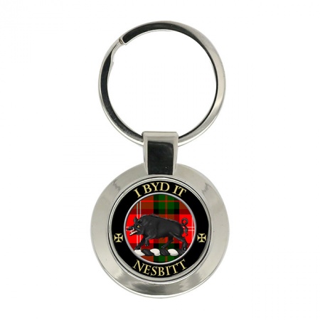 Nesbitt Scottish Clan Crest Key Ring