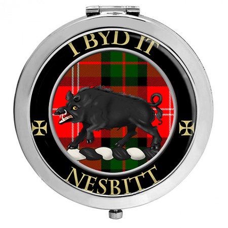 Nesbitt Scottish Clan Crest Compact Mirror