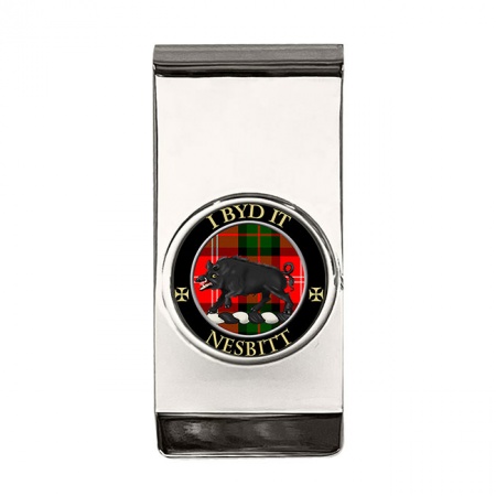 Nesbitt Scottish Clan Crest Money Clip