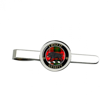 Nesbitt Scottish Clan Crest Tie Clip