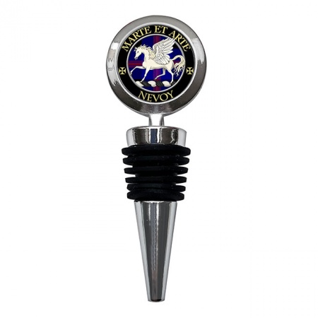 Nevoy Scottish Clan Crest Bottle Stopper