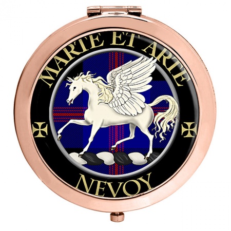 Nevoy Scottish Clan Crest Compact Mirror