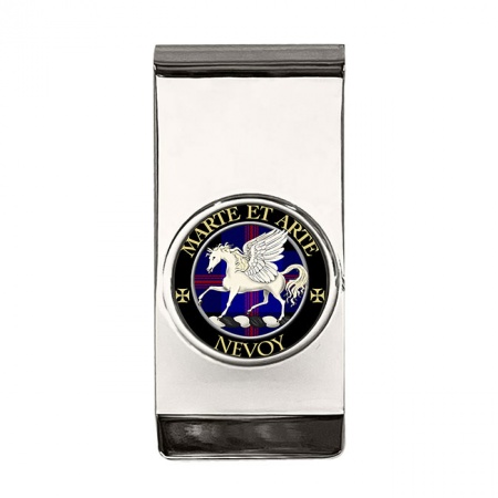 Nevoy Scottish Clan Crest Money Clip