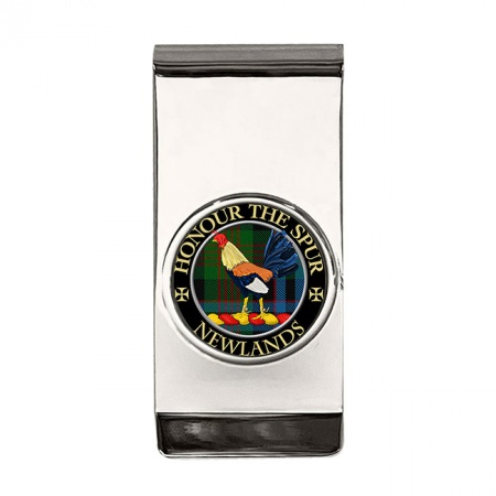 Newlands Scottish Clan Crest Money Clip