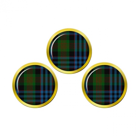 Newlands Scottish Tartan Golf Ball Markers