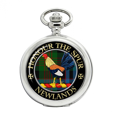 Newlands Scottish Clan Crest Pocket Watch