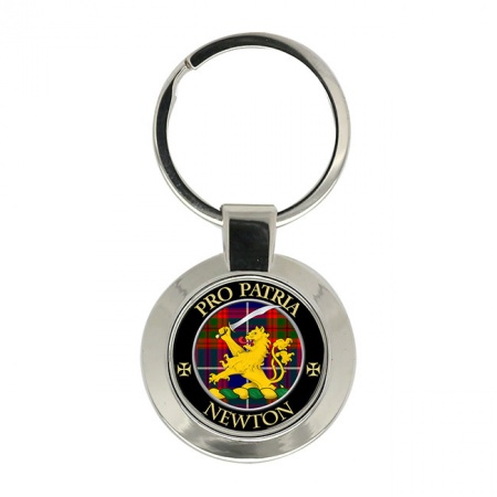 Newton Scottish Clan Crest Key Ring