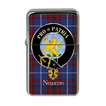 Newton Scottish Clan Crest Flip Top Lighter