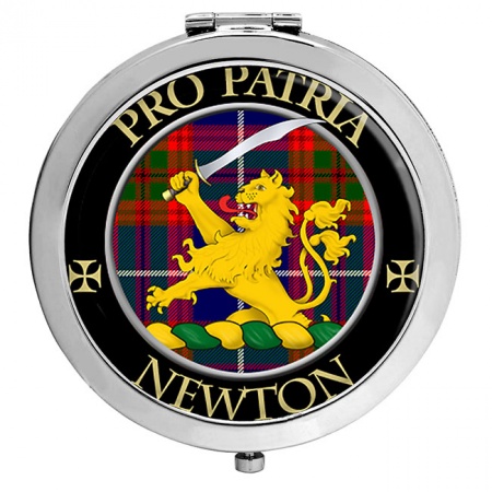 Newton Scottish Clan Crest Compact Mirror