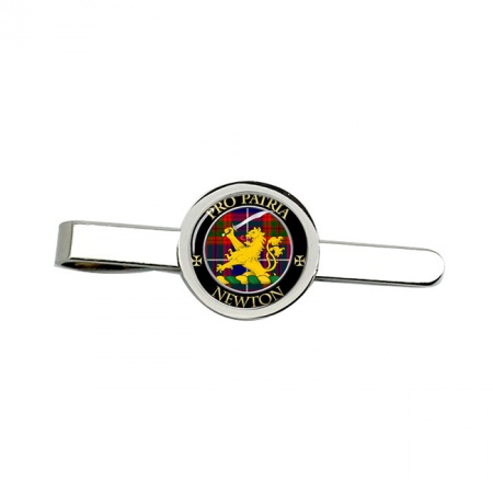 Newton Scottish Clan Crest Tie Clip