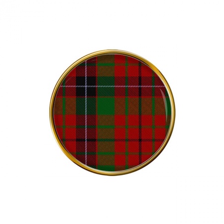 Nicolson Scottish Tartan Pin Badge