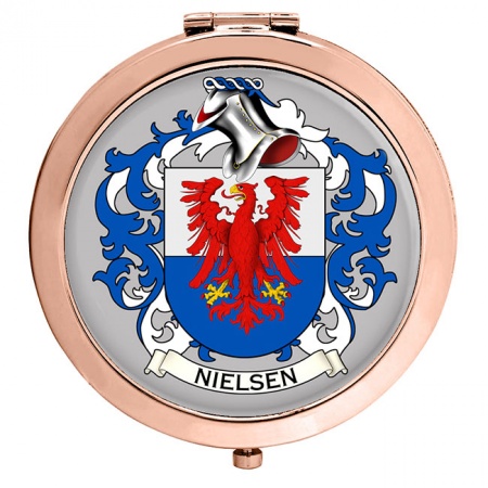 Nielsen (Denmark) Coat of Arms Compact Mirror