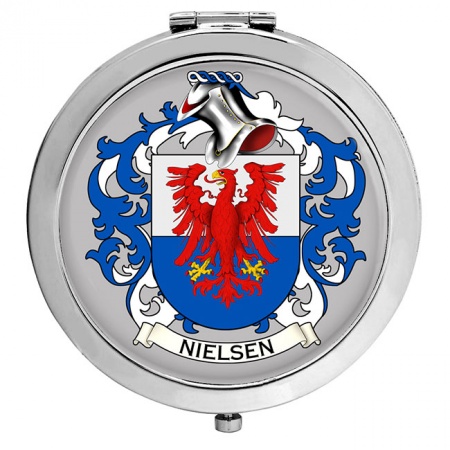 Nielsen (Denmark) Coat of Arms Compact Mirror