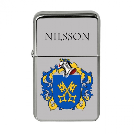 Nilsson (Sweden) Coat of Arms Flip Top Lighter