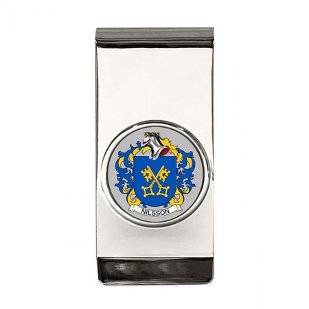 Nilsson (Sweden) Coat of Arms Money Clip