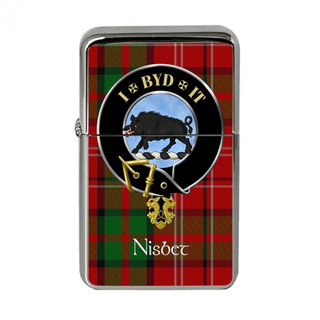 Nisbet Scottish Clan Crest Flip Top Lighter
