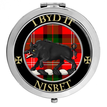 Nisbet Scottish Clan Crest Compact Mirror
