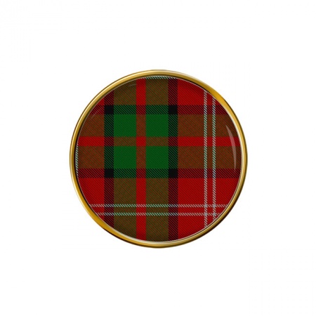 Nisbet Scottish Tartan Pin Badge