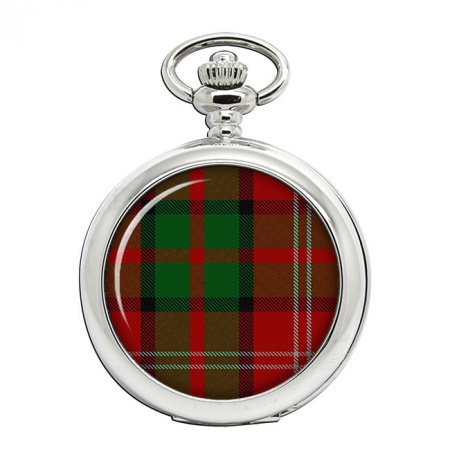 Nisbet Scottish Tartan Pocket Watch