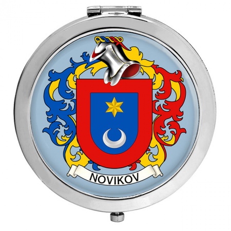 Novikov (Russia) Coat of Arms Compact Mirror