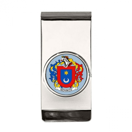 Novikov (Russia) Coat of Arms Money Clip