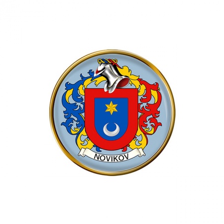 Novikov (Russia) Coat of Arms Pin Badge