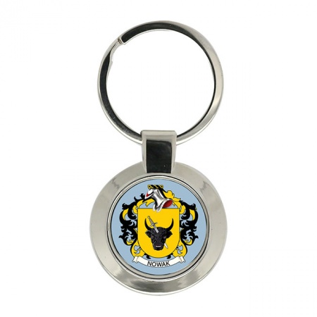 Nowak (Poland) Coat of Arms Key Ring