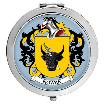 Nowak (Poland) Coat of Arms Compact Mirror