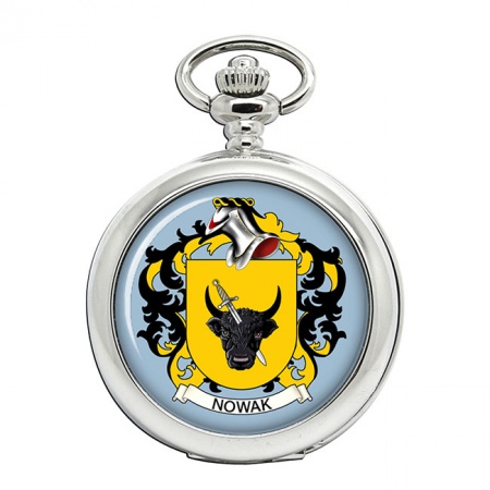 Nowak (Poland) Coat of Arms Pocket Watch