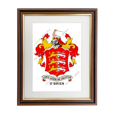 O'Brien (Ireland) Coat of Arms Framed Print