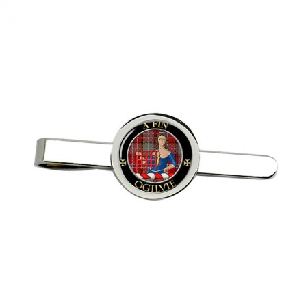 Ogilvie Scottish Clan Crest Tie Clip