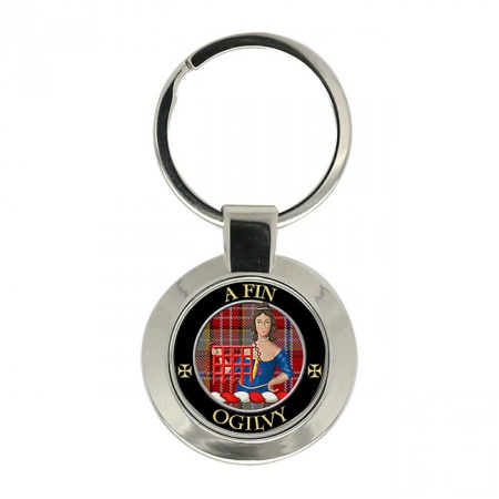 Ogilvy Scottish Clan Crest Key Ring