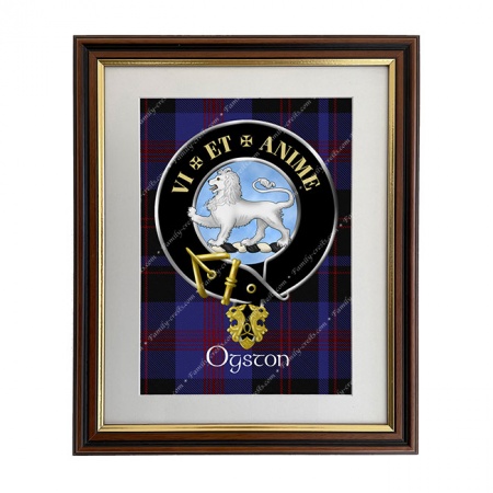 Ogston Scottish Clan Crest Framed Print