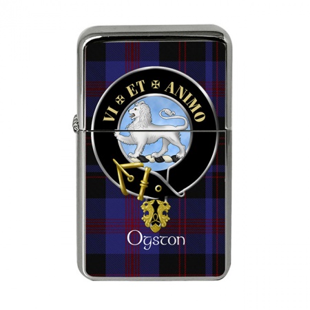 Ogston Scottish Clan Crest Flip Top Lighter
