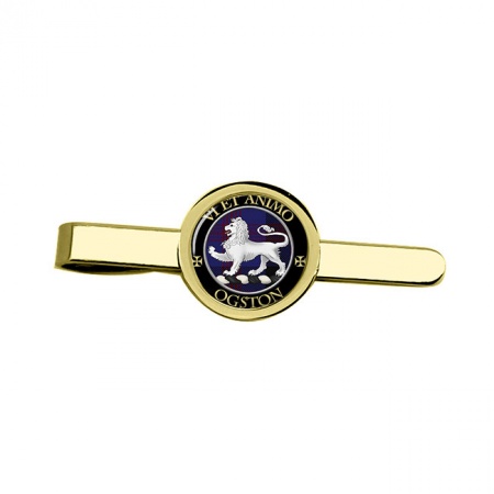 Ogston Scottish Clan Crest Tie Clip