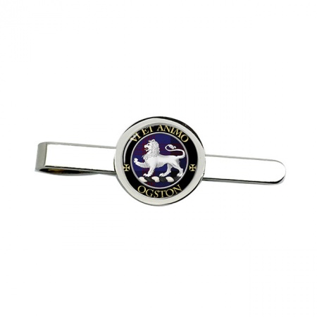 Ogston Scottish Clan Crest Tie Clip