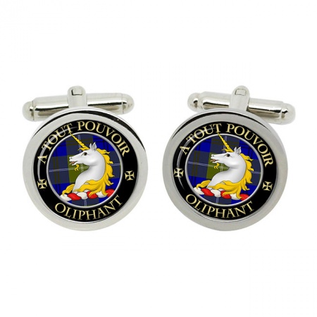 Oliphant Scottish Clan Crest Cufflinks