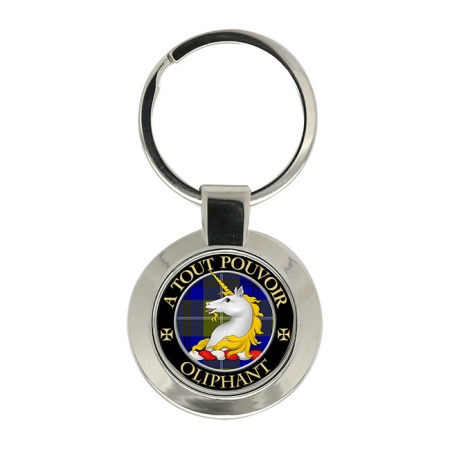 Oliphant Scottish Clan Crest Key Ring