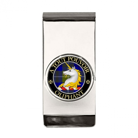 Oliphant Scottish Clan Crest Money Clip