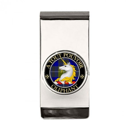 Oliphant Scottish Clan Crest Money Clip