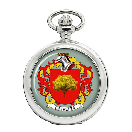 Oliveira (Portugal) Coat of Arms Pocket Watch