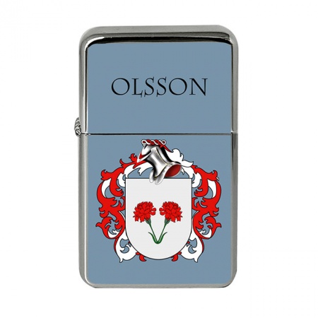 Olsson (Sweden) Coat of Arms Flip Top Lighter