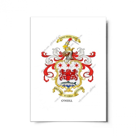 O'Neill (Ireland) Coat of Arms Print