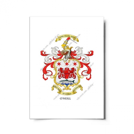 O'Neill (Ireland) Coat of Arms Print